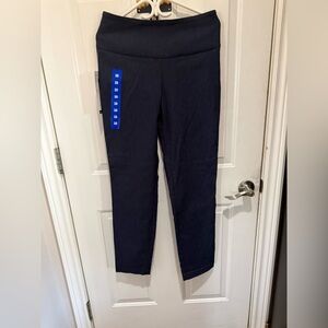 New Navy 360° Tummy control High Waisted Ponte dress pants with lots of stretch